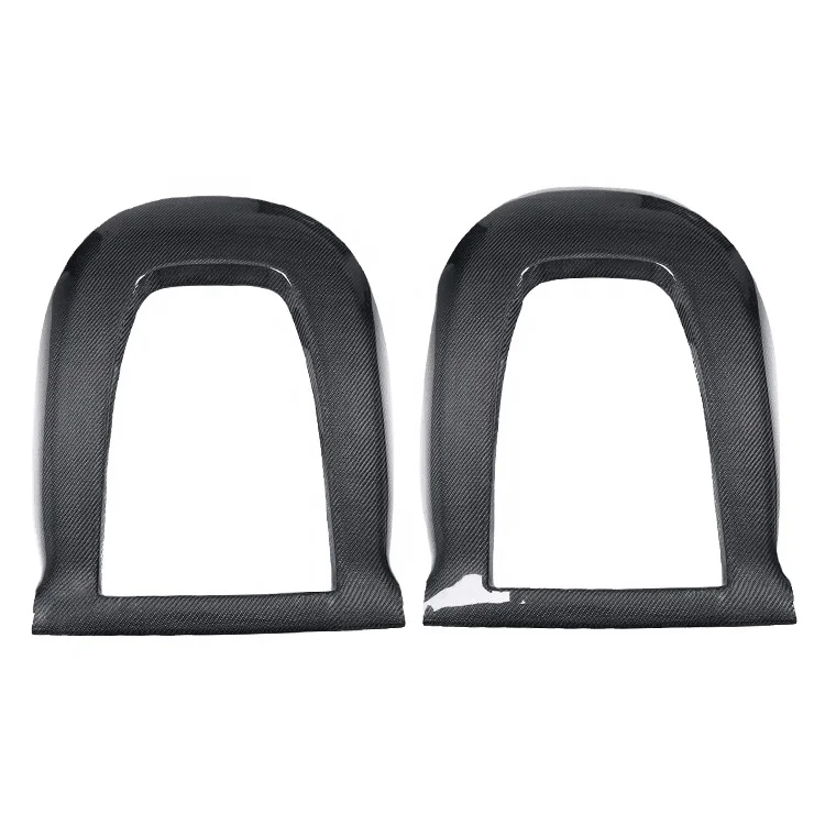 

For Tesla Model 3 & Tesla Model Y Hit Fiment Real Dry Carbon Seat Back Add On Cover