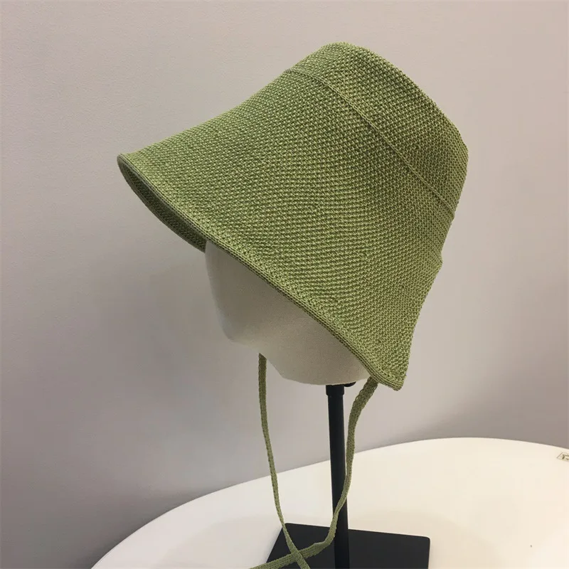 2025 New Japanese Cotton and Hemp Fisherman's Hat Spring Summer Sunscreen Big Brim Bucket Hat Anti-ultraviolet Uv Sun Hat Gift