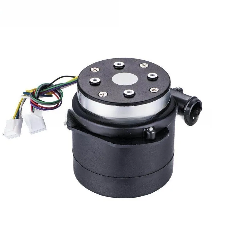 Small air volume double-layer fan blade DC brushless centrifugal blower Air pressure pump Vacuum pump Fresh air system Fan