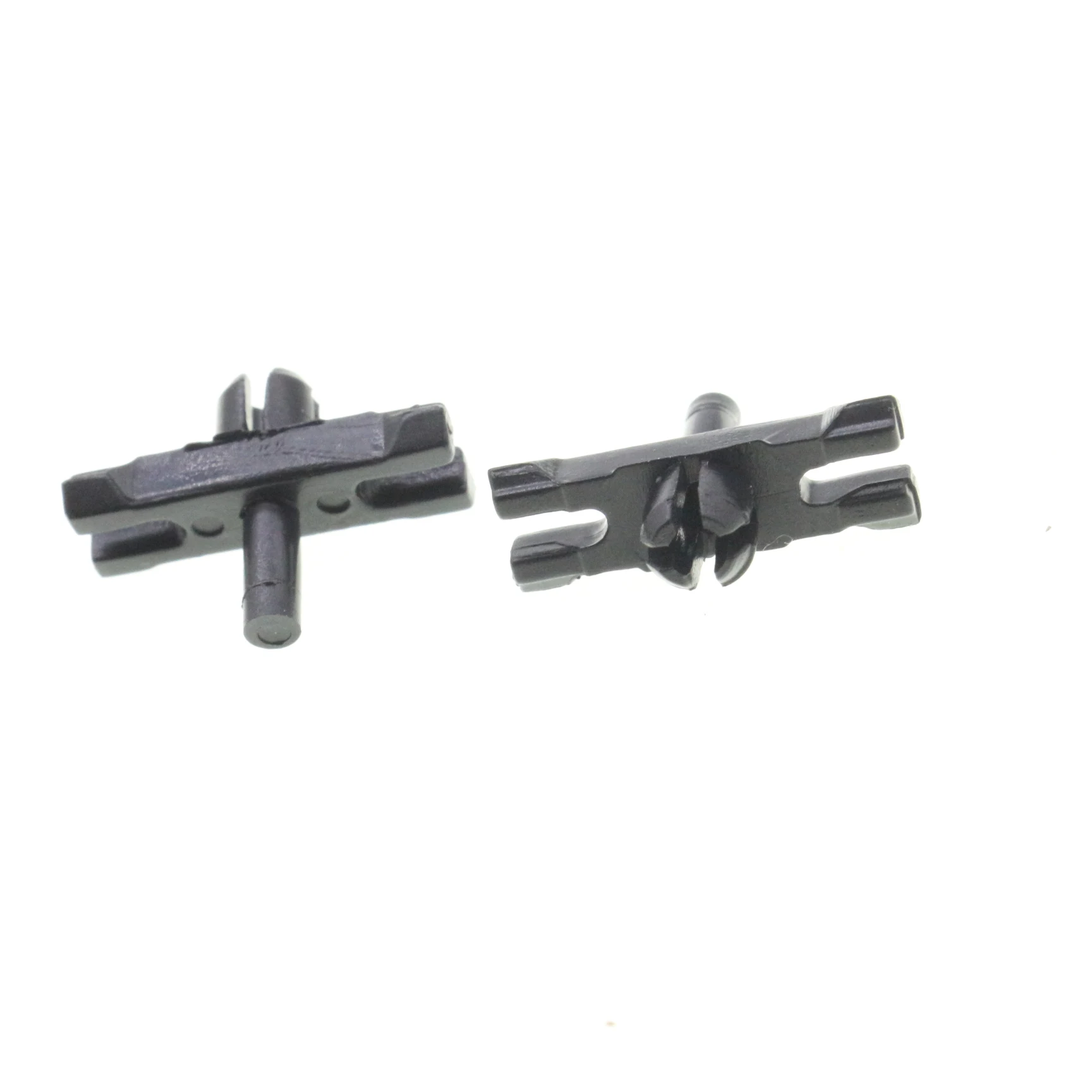 10 Pcs Nlon Body Side Moulding Clips For Volkswagen Audi Exterior Trim Retainer Nylon 113853585C Secure Door Window Surrounds