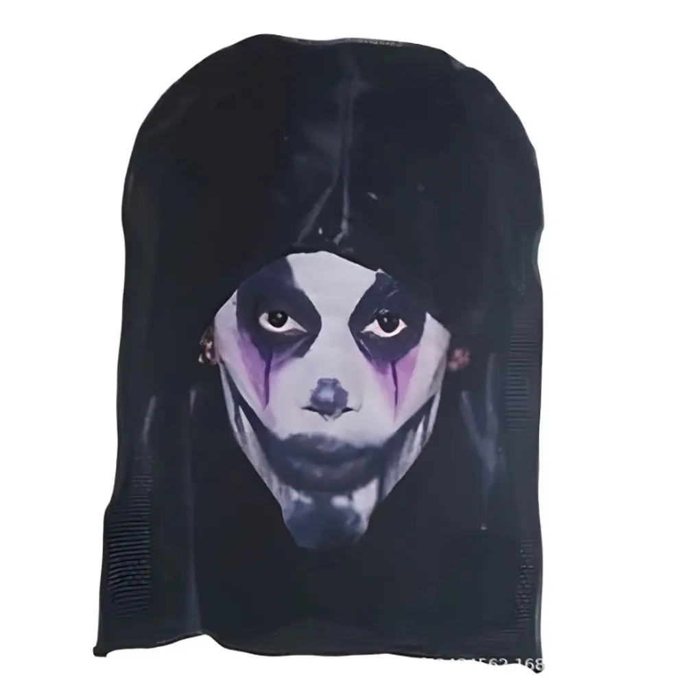 New Magic Face Mask Riding Scarf Bandana Hood Seamless Elastic Sunscreen Head Scarf Funny 3D Printed Celebrity Cosplay Headcover