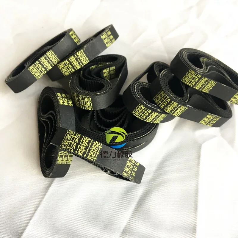 POWGE Neoprene GT 1.5GT Timing Belt Lp=124.5 129 135 141 160 174 189 249 252 324 360 384 744 762 SMT JUKI pick and place machine