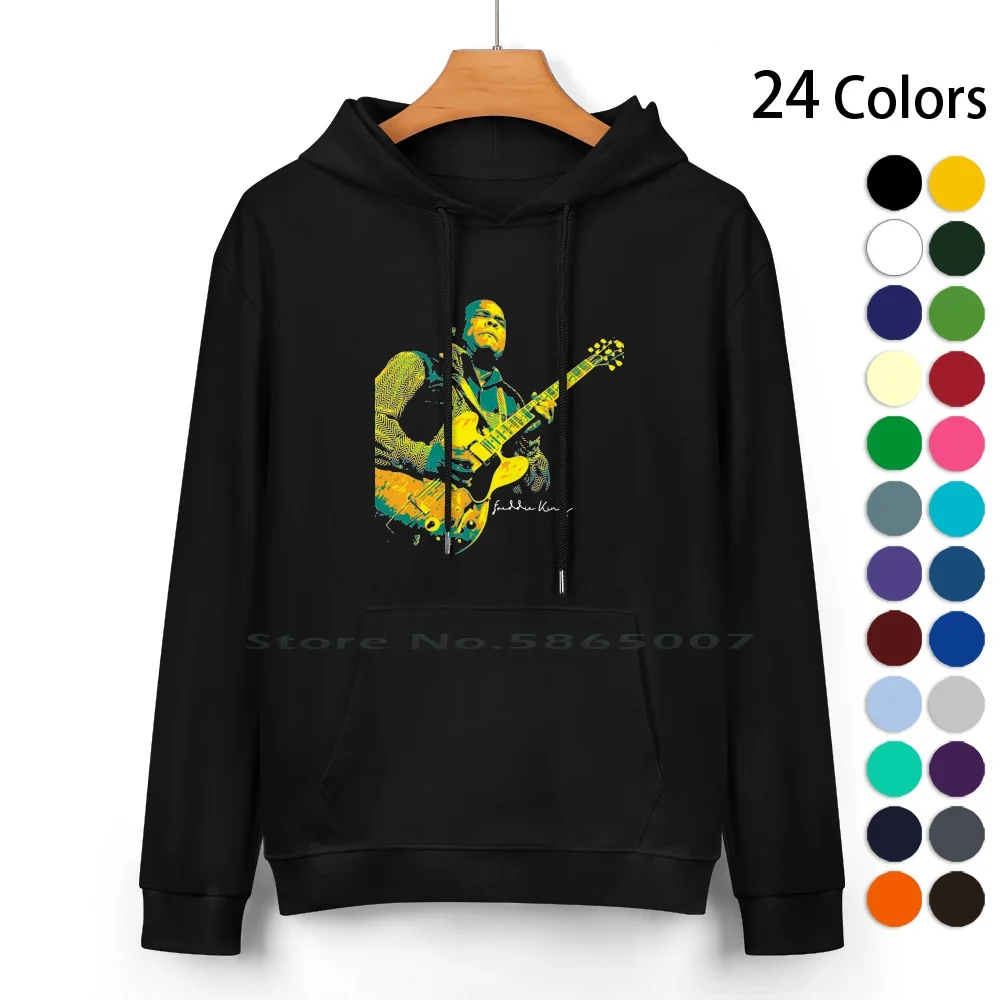 Freddie King Freddie King. An American Blues Guitarist And Singer. Fred King. Pure Cotton Hoodie Sweater 24 Colors Freddie King