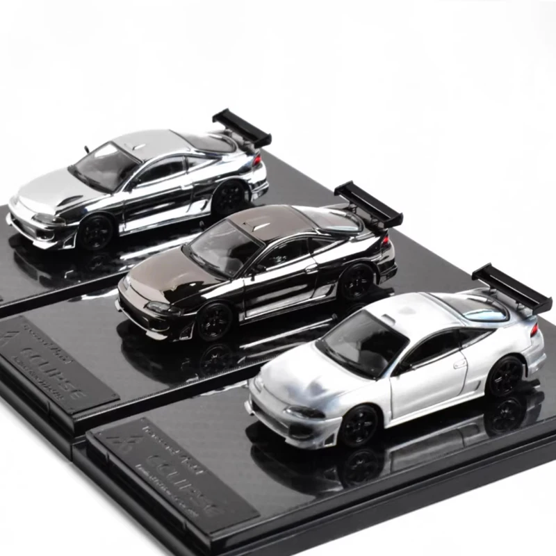 Modelo de aleación Eclipse Original fundido a presión, escala 1:64, simulación de decoración clásica, pasatiempos, recuerdos, colección de regalos, exhibición estática