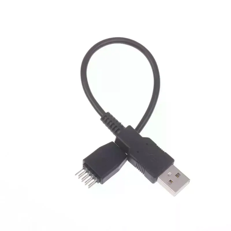 20cm 40cm 60cm USB A Male To 9 Pin Male Motherboard Cable Cord With Built-in Bluetooth PC Mainboard Internal Data Cable