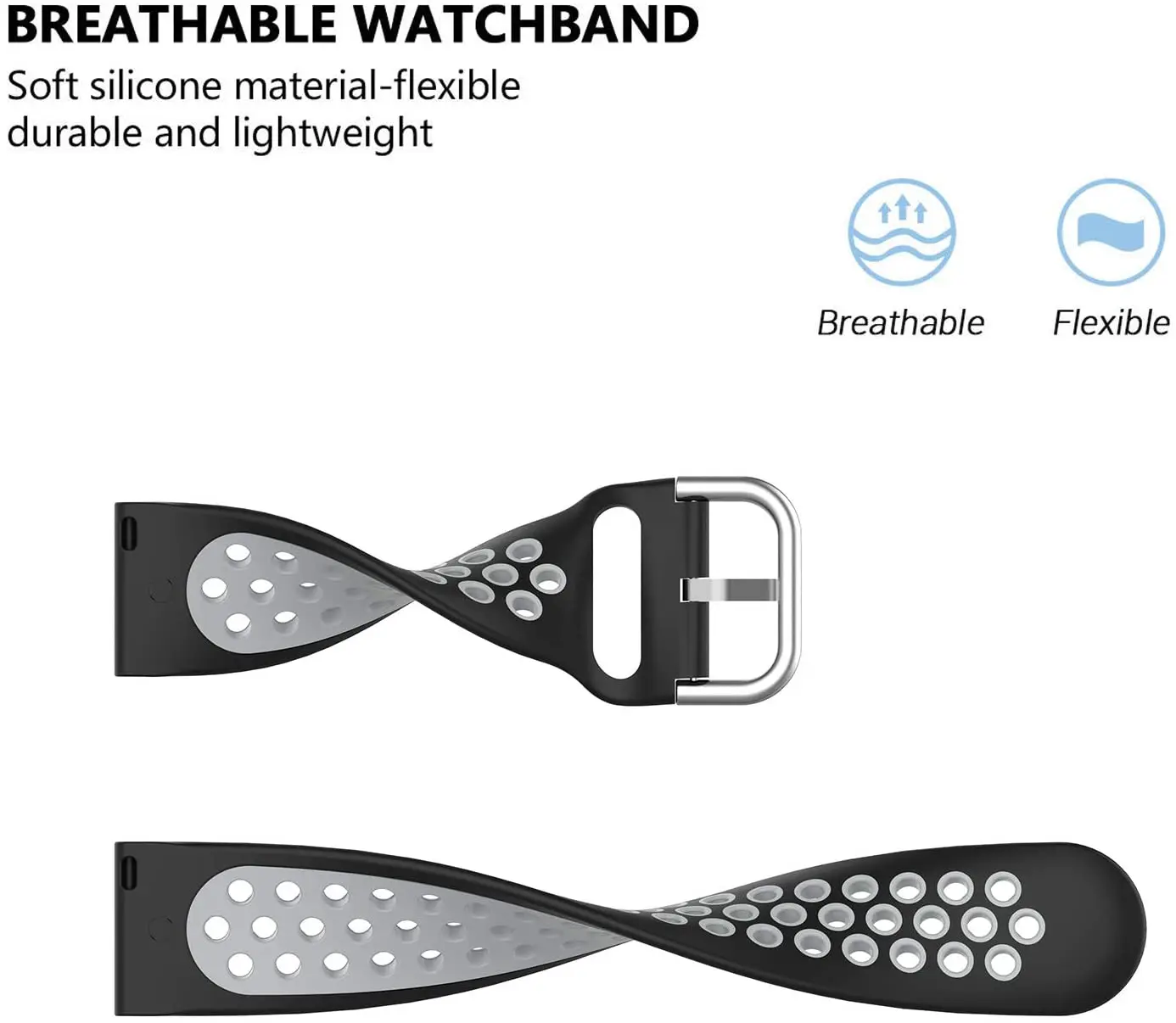 Ademende siliconen band voor lemfo lem12 pro smart watch band quick release armband riemen voor lemfo i15 lem14 lem15 correa