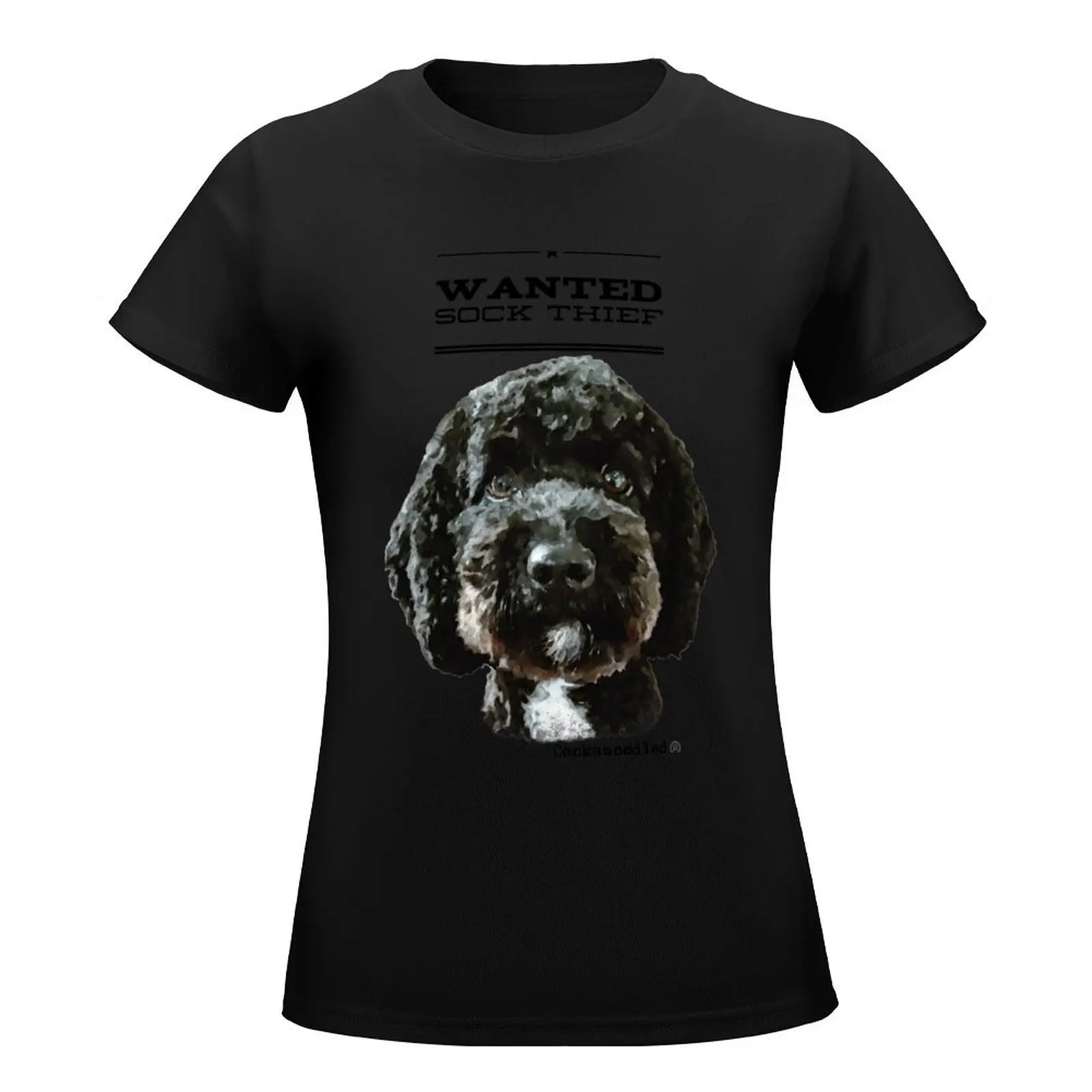 Cockapoo / Doodle Dog Sock Thief T-Shirt new edition summer clothes anime Womens graphic t shirts