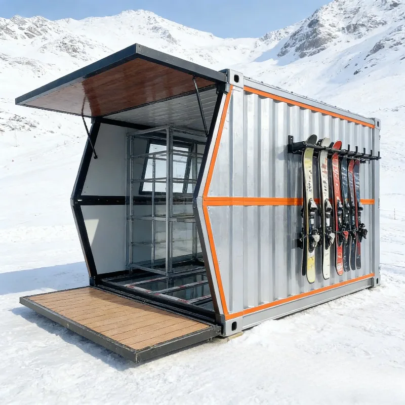 Flat Pack Casa Modular Home Prefab Office Casas Contenedor Movable Cottage Office Detachable Container House