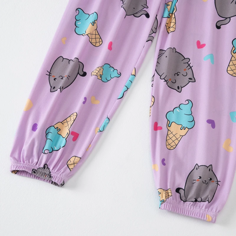 3-teiliges Set aus Sommer-Kurzarmshirts, Shorts und Hosen für Jungen und Mädchen, bunter, lässiger, bedruckter, süßer Anzug – Detail 17