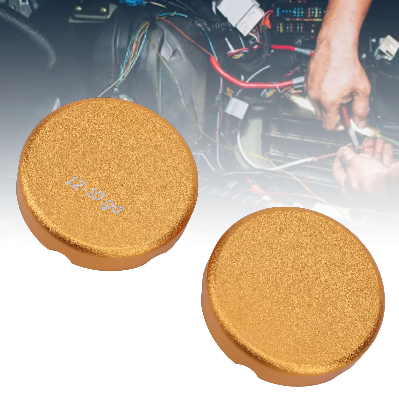 

Dual Cavity Butt Connector Mould 12-10AWG Weatherproof Terminal for Sealant Sticks Hot Melt Glue Gun Electrical Automotive Marin