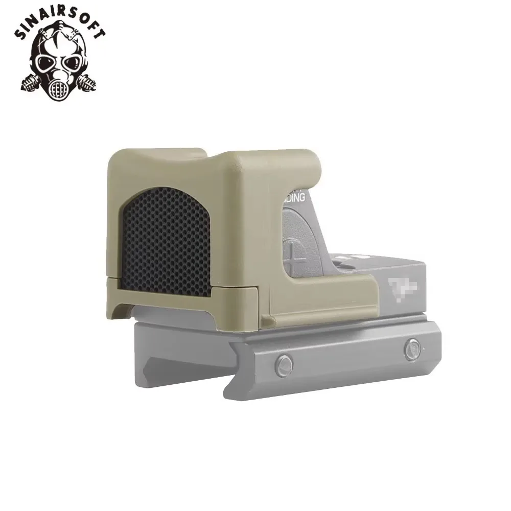 

Anti-Reflection Device Killflash Protective Lens Honeycomb Metal Mesh Protector Cover Sight Scope Cap For RMR Red Dot Sight