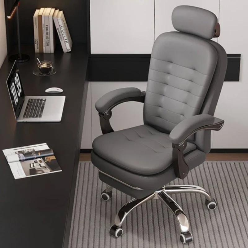 Computer Ergonomic Office Chair Mobile Recliner Swivel Office Chair Armchair Luxury Comfy Cadeira De Escritorio Salon Furniture