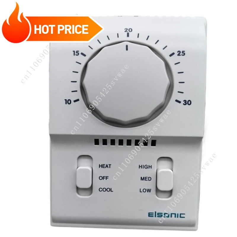 

"AC801B HVAC Thermostat - 3-Speed Mechanical (1130/1730 Compatible)"