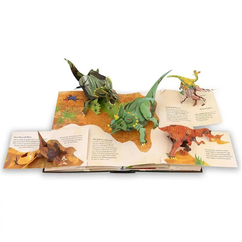 3d-encyclopaedia-prehistorica-dinosaurs-sturdy-book-cross-border-dinosaur-themed-educational-toy-for-kids