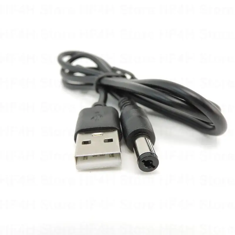 5V 9V 12V DC to Type A USB Power Boost Line Step UP Module USB Male Converter Adapter Cable 5.5mm*2.1mm Plug Jack Power Cable B4