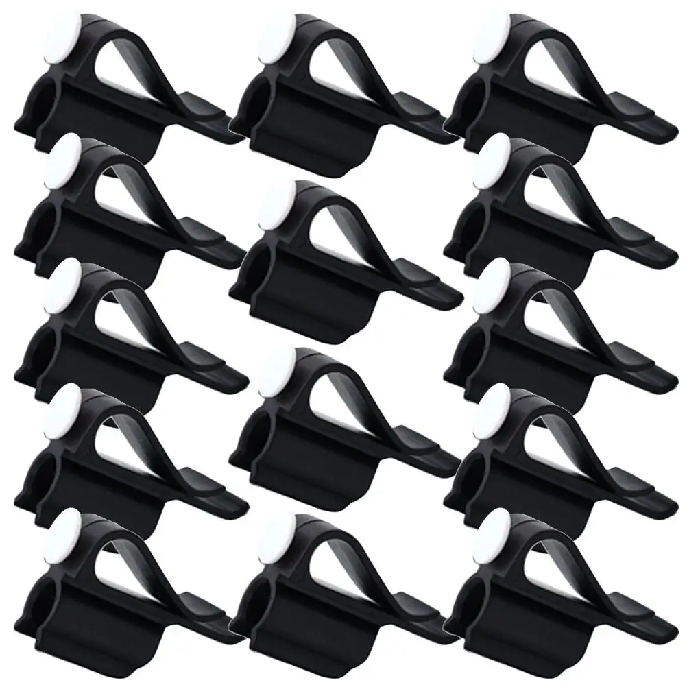 14 Pcs Golf Accessories Bag Club Clip Putter Holder for Golfing Chrome