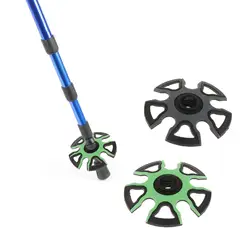Trekking Pole Snow Basket 9cm Snowflake Basket Ski Pole Baskets Hiking Sticks Accessories for Trekking Walking Outdoor Climbing