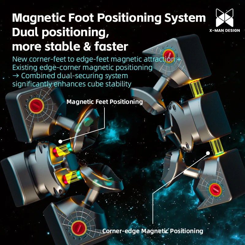 QiYi Tornado Al Smart Cube UV Magic Cube 3x3x3 Professional Stickerless Cube Puzzle Toys Children Gift Cubo Magico