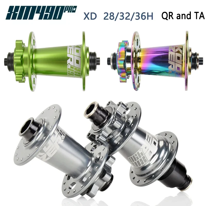 

Koozer XM490pro XD Bicycle Wheel Hub - XD Driver Compatible 28/32/36H 11/12s Multi-Color ptions for 5x100/5x135/15x100/12x142mm
