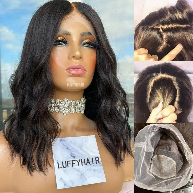 Rosabeauty Body Wave 13X6 HD Lace Frontal Wig 13X4 Transparent  Front Human Hair Wig Water Wave For Women  250% Density