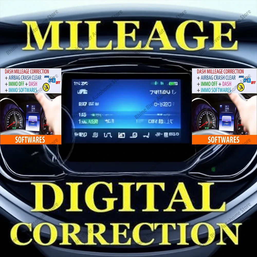 

New IMMOFF Total 32GB Software Package for All Brands - ECU Mileage Correction Airbag Crash Clear Dash IMMO Software Solutions