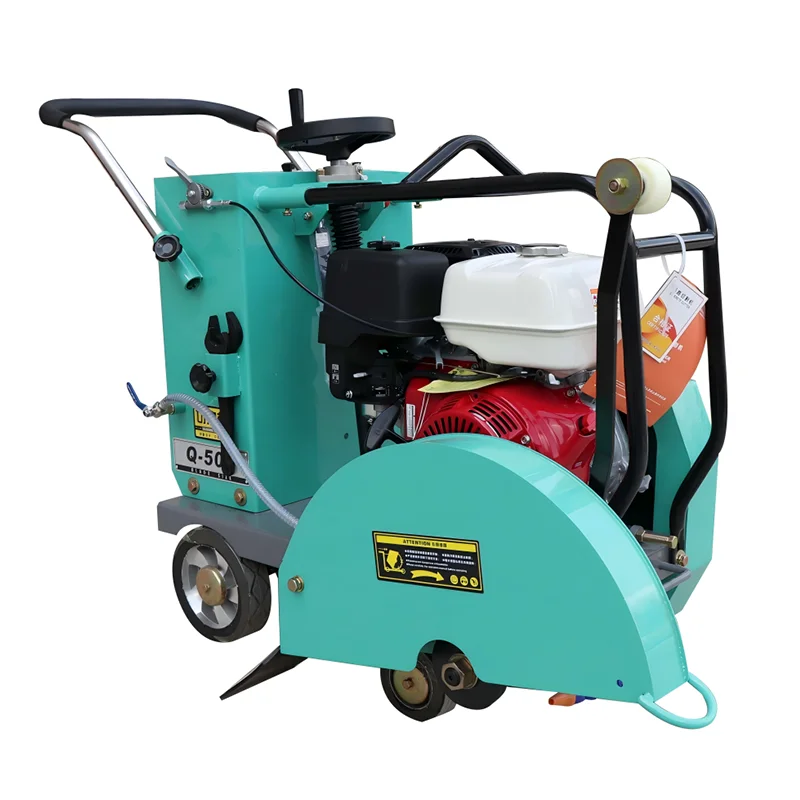 Heavy Duty 500mm Walk Behind Road Saw Concrete Asphalt Cutting Machine