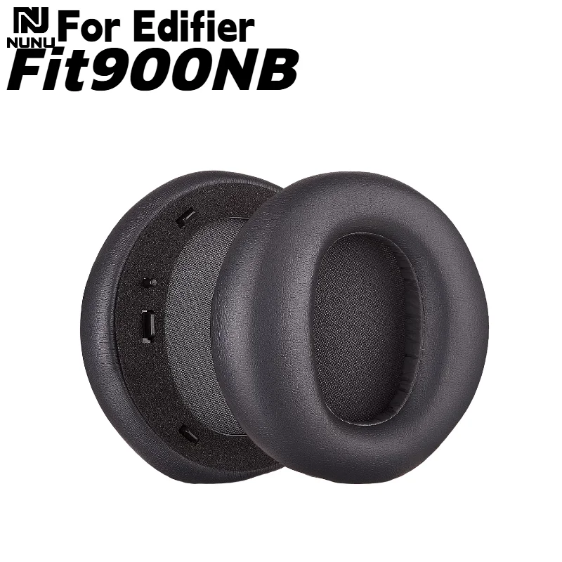 Replacement Protein Leather Ear Pads Cushions With Plastic Buckle For Edifier Fit900NB Headphones Memory Foam Repair Accessories
