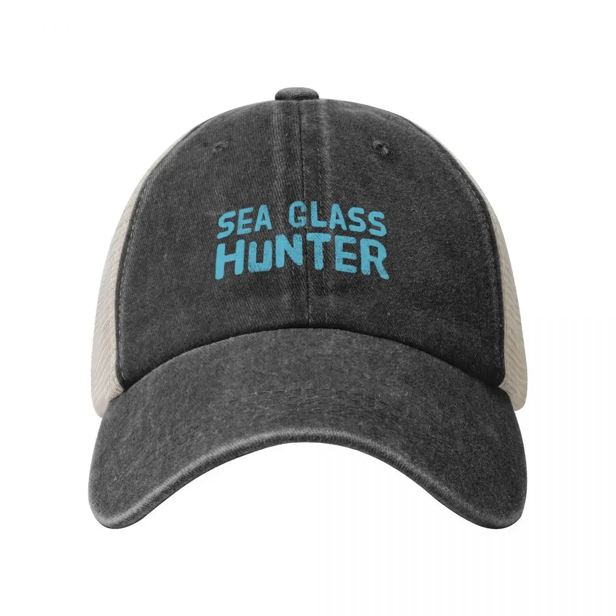 Sea Glass Hunter Baseball Cap funny hat Golf Wear Military Cap Man Sports Cap Men Golf Wear Women's