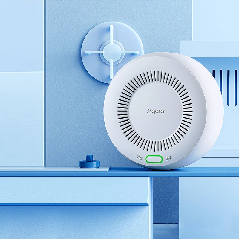 Aqara Zigbee Kitchen Natural Gas Alarm Sensor T1 Combustible Gas Detector Works With Mi Home Homekit APP For Home Alarm System