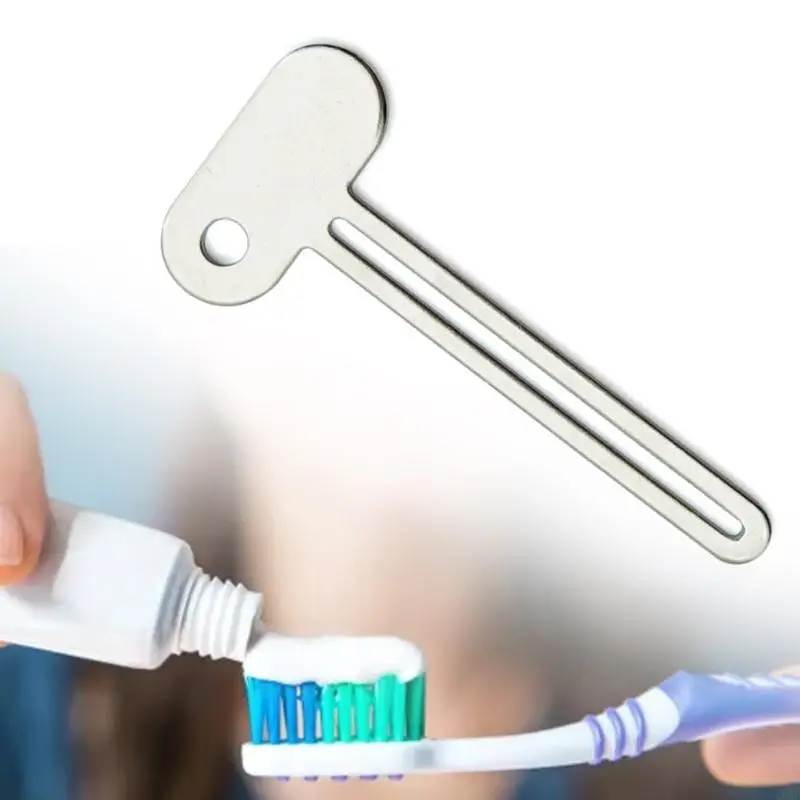 G92C Hình Bán Nguyệt Kim Loại Dụng Cụ Vắt Đánh Răng Bằng Tay Dụng Cụ Ép Thép Không Gỉ Ống Vắt Tay Ống Cho Bộ Chìa Khóa