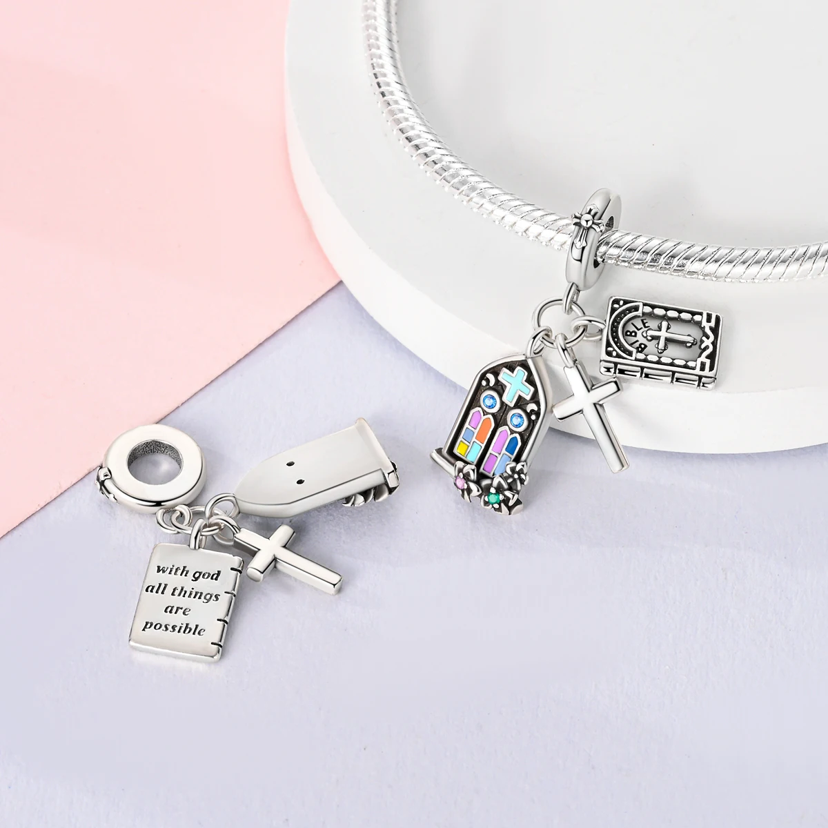 Silver Plated Charms Bananas Water Lily Dragonfly Charm Beads Fit Original Bangle Bracelet Pendants Fine Jewelry Gift
