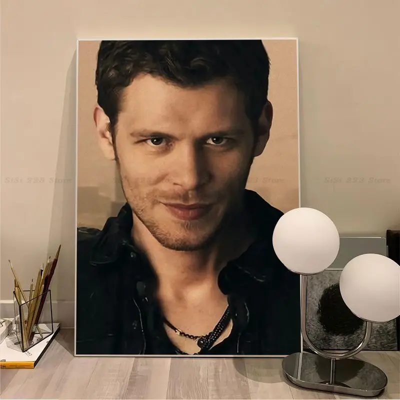 Klaus Mikaelson The Vampire Diaries Classic Movie Posters Kraft Paper Sticker Home Bar Cafe Aesthetic Art Wall Painting