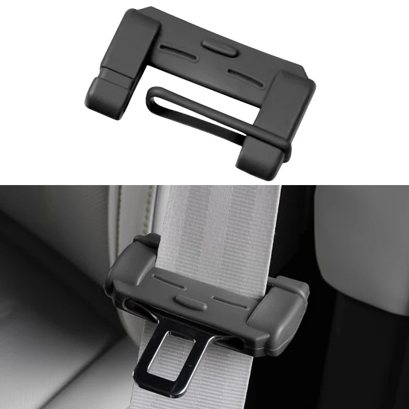 Fit for Xpeng G6 Special Seat Belt Buckle Protective Cover Car Insurance Belt Fixed Anti-collision and Anti-scratch Cover