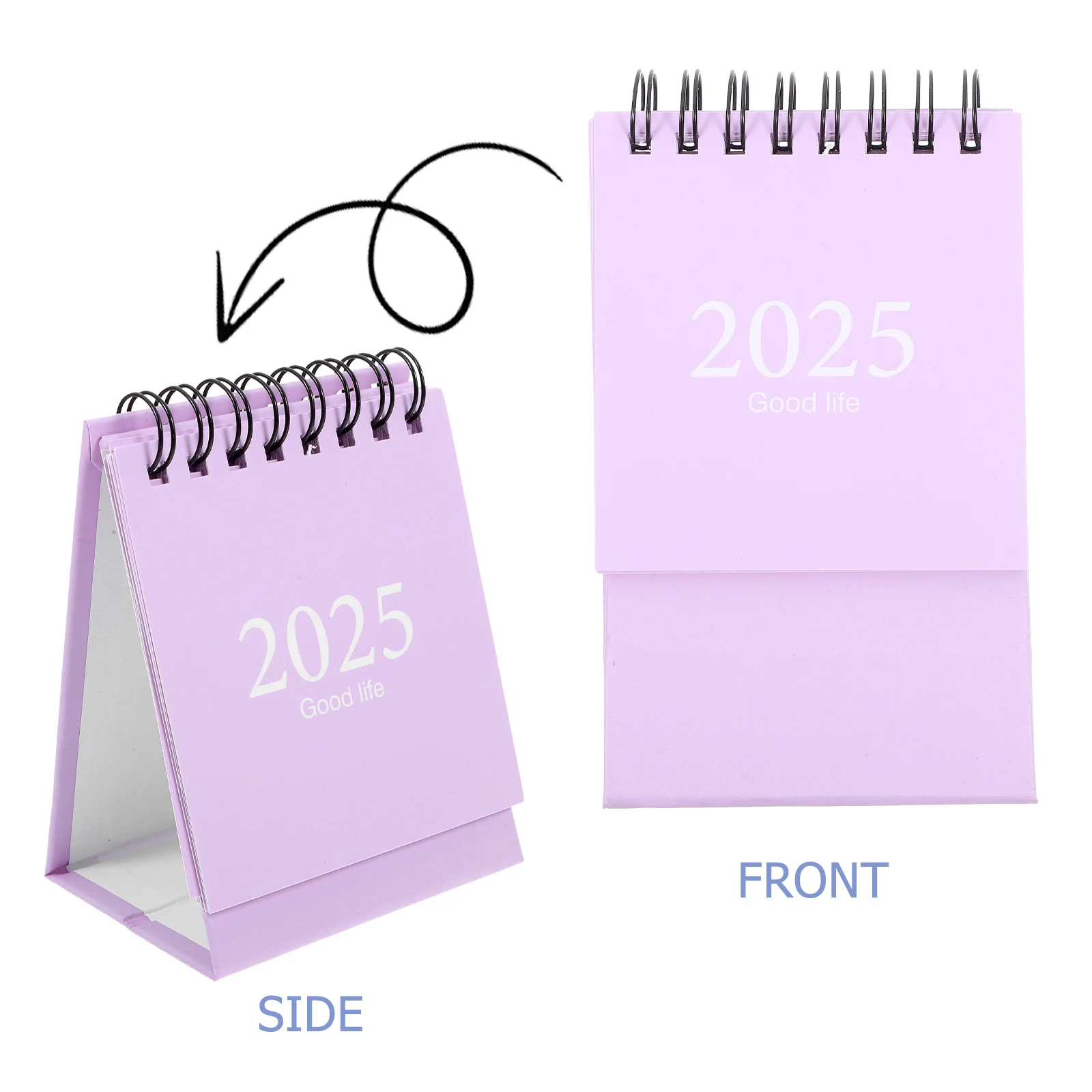 Aesthetic Small Desk Calendar Decorative Monthly for Table Office Adorable Mini