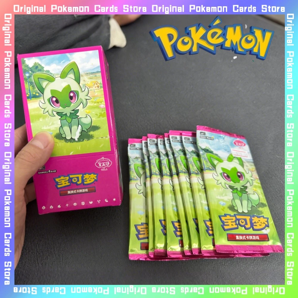 

100%Original Pokemon Gem Pack Vol1 Out of Print Versions Cards PTCG Trading Gem Pack Card Anime Collected Toy Birthday Gifts