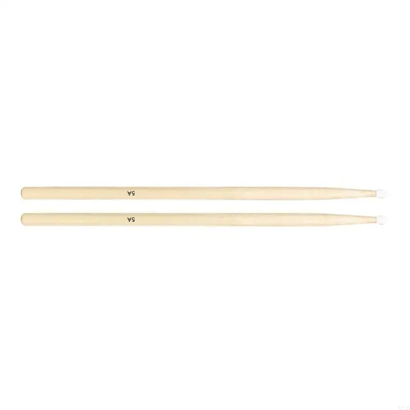 2pcs Exercise Drumstick Mallet Tongue Drumstick Mallets Handle Drum for Jazz Rock and Fusions Music