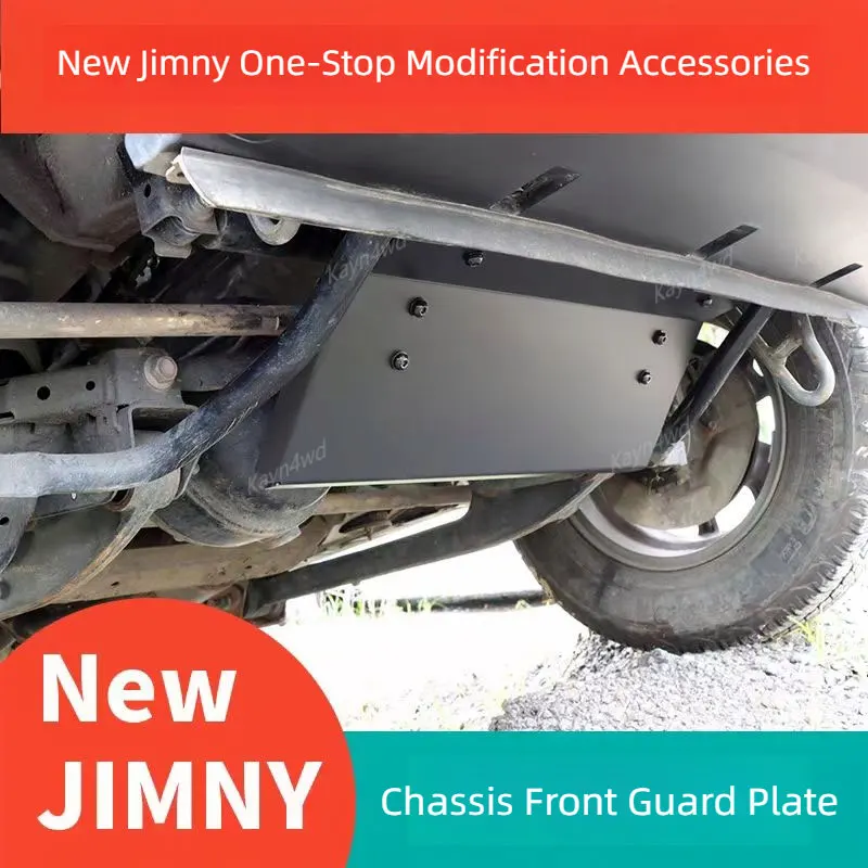 Offroad 4X4 Gemodificeerde Accessoires Aluminium Chassis Pantser Voorbeschermers Spatbord Voor 2019 + Suzuku Jimny Jb64 Jb74