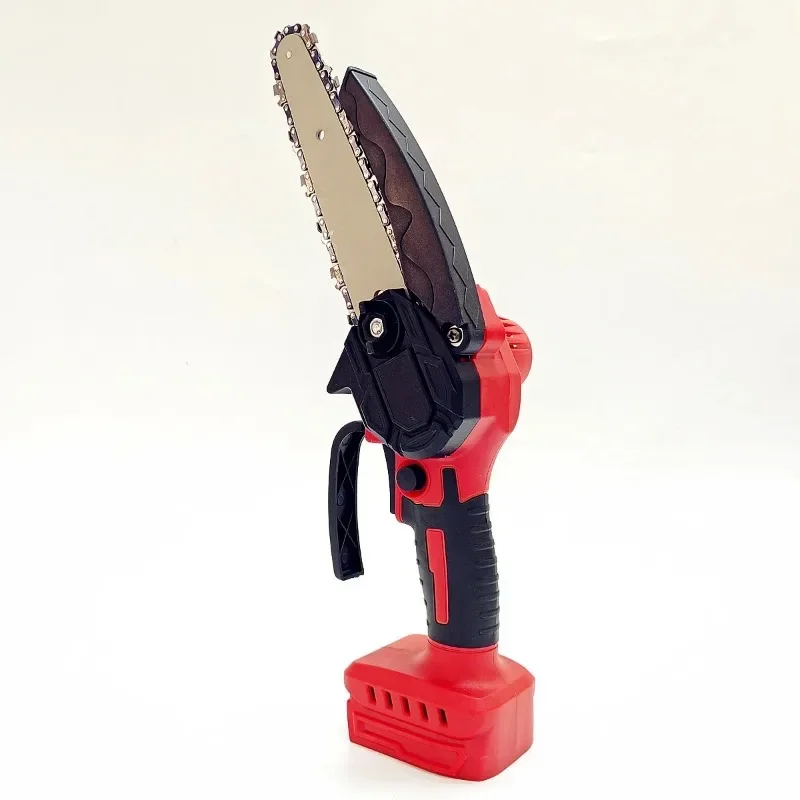 Fit for Milwaukee 18V Battery Electric Chainsaw 6 Inch Cordless Chain Saw Pruning Cutting Garden WoodworKing Power Tools