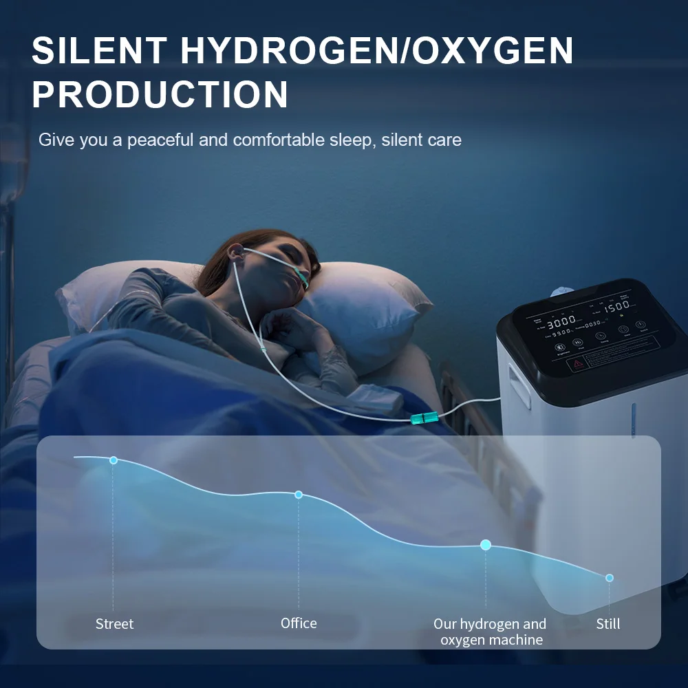 Hydrogen Water Generator 3000ml Efficient H2 Inhalator for SPA and Home Therapy Enhance Wellness with Advanced Inhalation Device