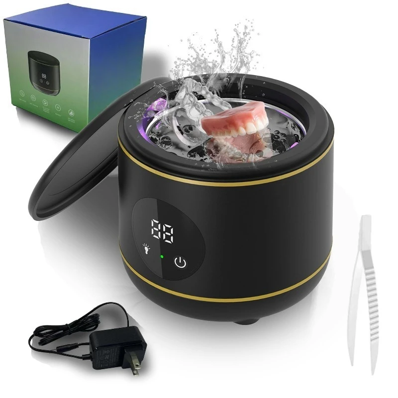 Household Jewelry with UV Lamp Denture Ultrasonic Cleaner