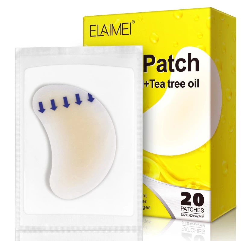 20 Patches Acne Patch Pimple Patches Blemish Protective Cover Absorbing Spot Hydrocolloid Dressing Zit Sticker Healing