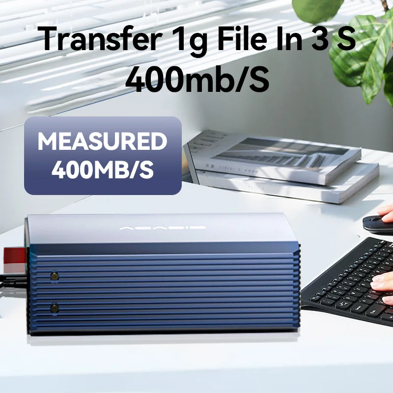 Acasis HDD Case 2.5/3.5 Inch Dual Bay External Hard Drive Enclosure Case HD Array SATA TO USB Hard Disk Array With RAID Function