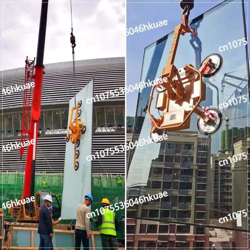 Vacuum Matrix  Zero Compromise Sling,Electric Glass Suction Cup Large Heavy Duty Suction Crane Powerful Vacuum Suction Cup Sling