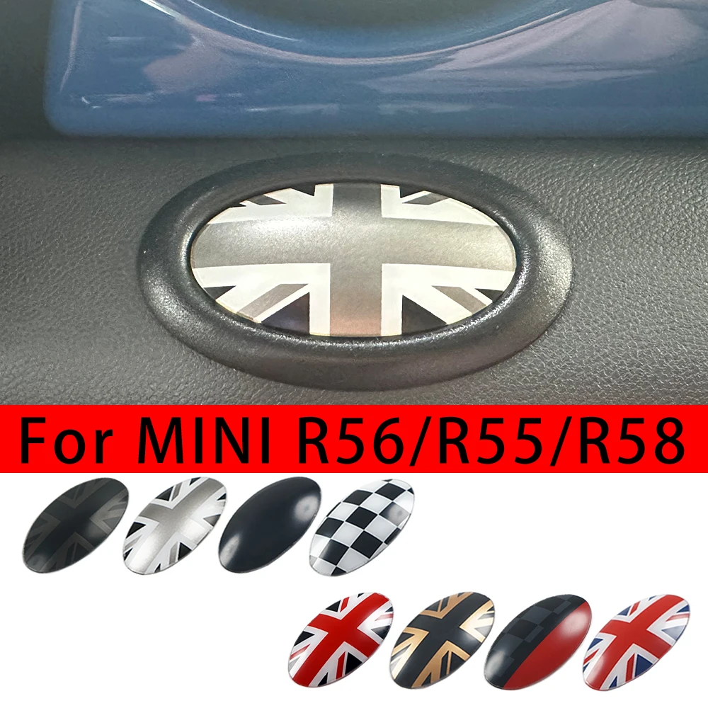 For MINI Cooper R55 R56 R58 Car Storage Box Switch Button Sticker Cover Car Interior Decoration Car Styling Auto Accessories