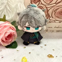 Genshin Impact Plush Dolls Kaveh Tighnari Al Haitham Dottore Xiao Lumine Kazuha Pendant Keychain Anime Cosplay Toys Kids Gifts