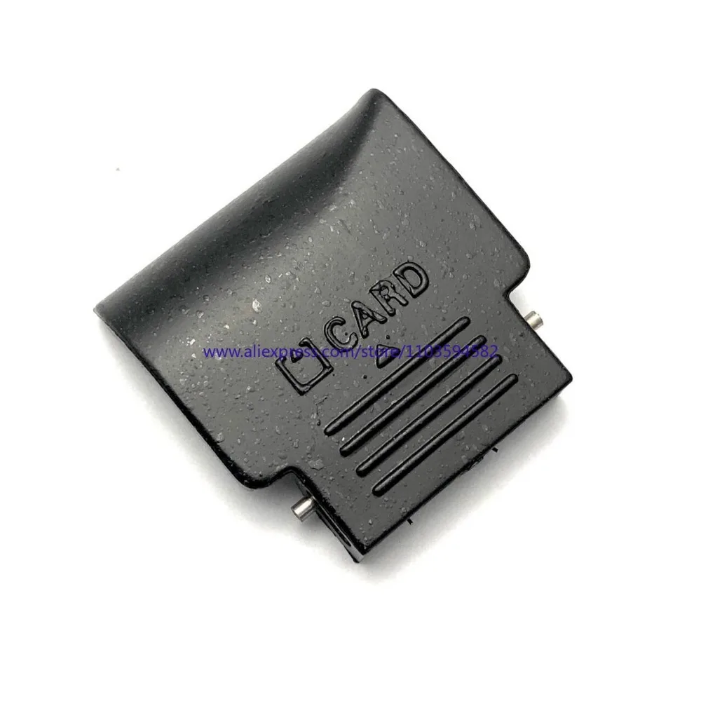 Original Memory Card Slot Cover para Nikon, Porta Cap Shell, Camera Repair Part, Novo, SD, CF, D5100