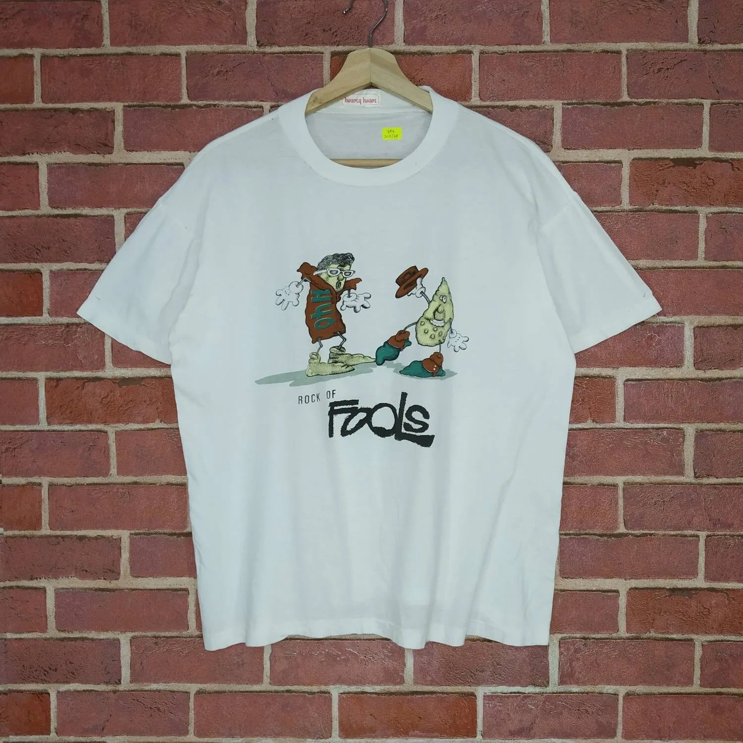 

Vintage Rock Of Fools Nice Design T shirt Large size