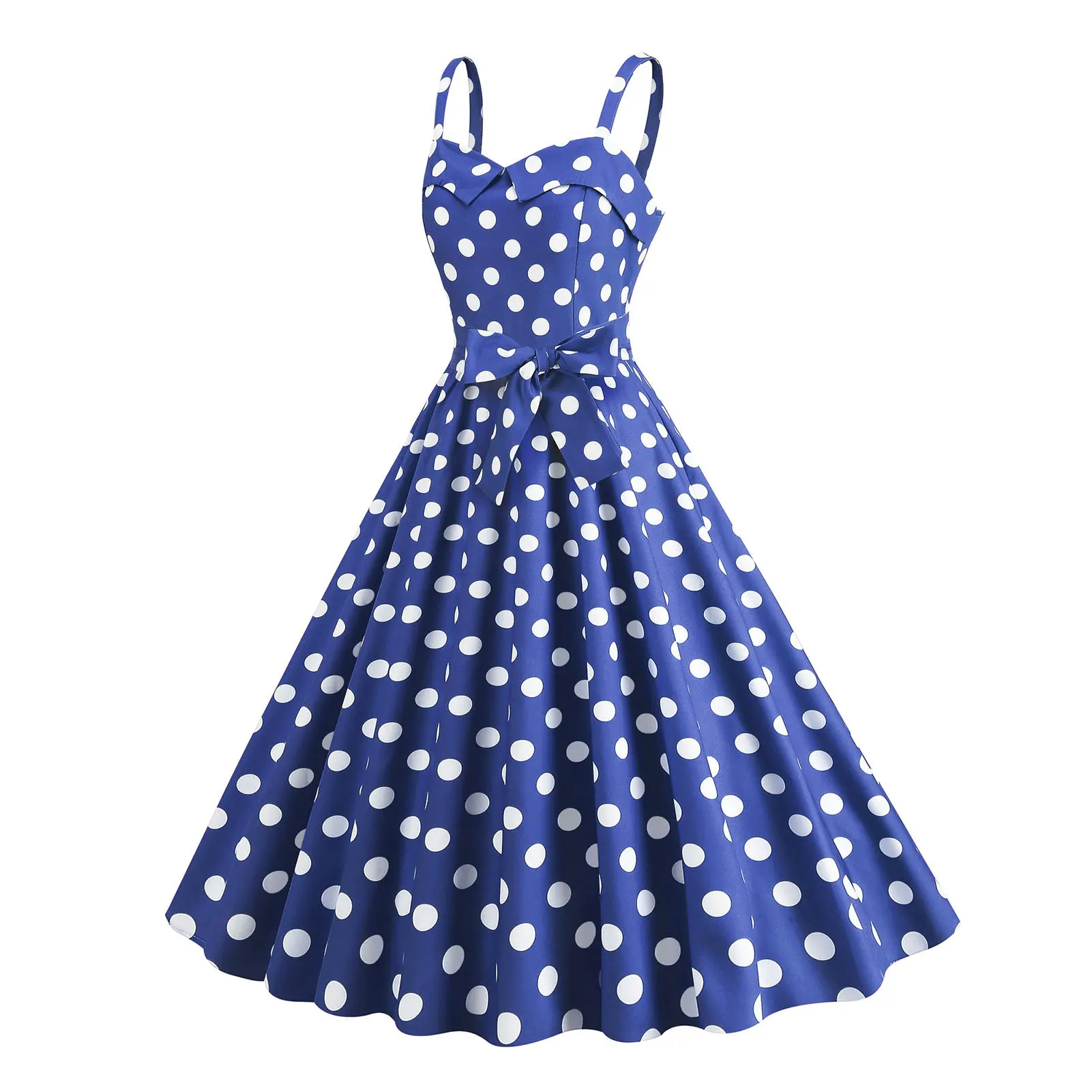 Vrouwen Vintage Roze Geruite Jurk Retro Rockabilly Band Bretels Cocktail Party 1950s 40s Swing Jurk Zomerjurken