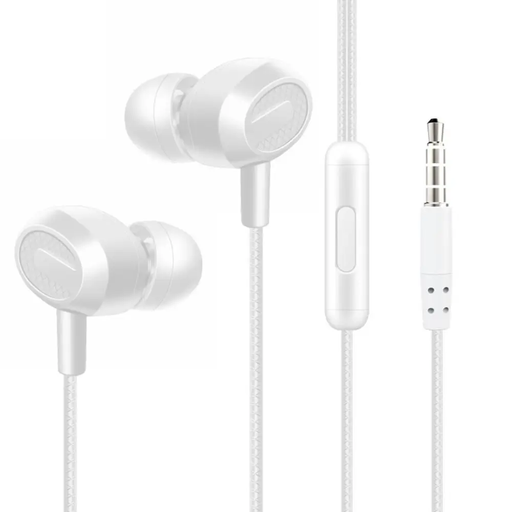 Portáteis com fio profundo ruído cancelamento fones de ouvido, fone de ouvido estéreo, fones de ouvido, 3,5mm