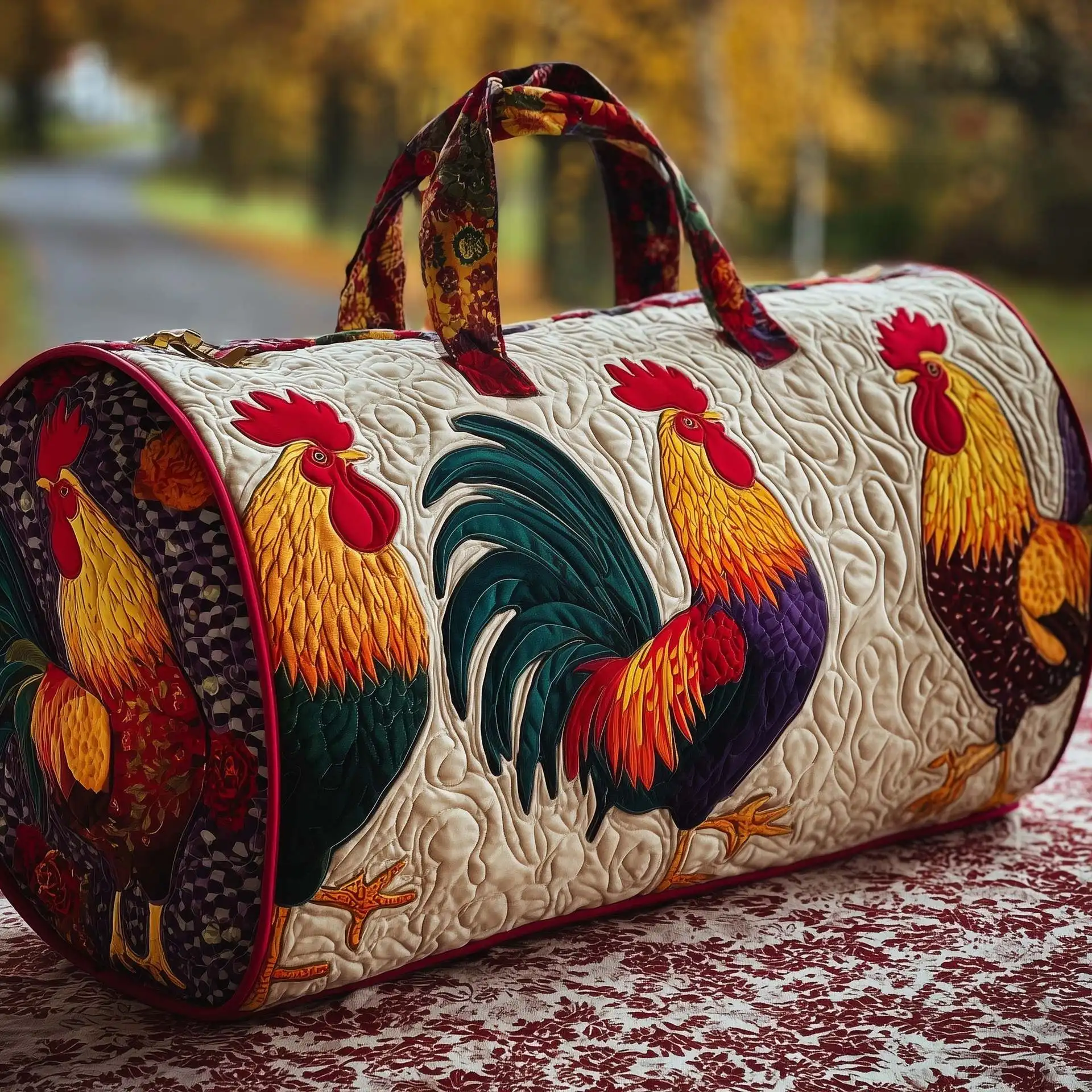 

3D Printed Quilted Travel Bags Personalized Tote Bag Sport Bags Gifts Handbag Training casual Bag Beach Hiking Camping